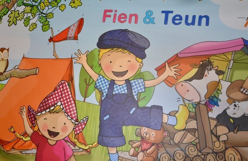 Fien en Teun komen op bezoek 🙂