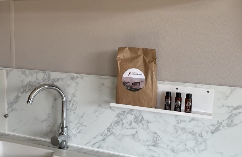 Keuken chalet living de vinkenkamp