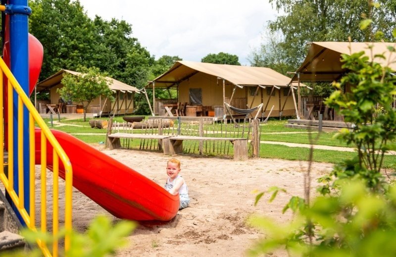 Speeltuin bij de safaritenten vinkenkamp